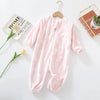 Baby-Schlafanzug Sweat, flache Nähte und weiches Material, Baby-Pyjama zum Einkuscheln, Vorderansicht