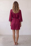 Negligé-Kimono Damen, Negligé-Kimono für Damen für Damen, weich und warm für gemütliche Stunden zu Hause