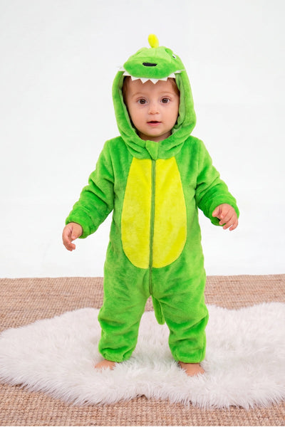 Einteiler Schlafanzug Baby Dinosaurier