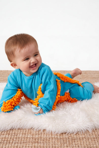 Einteiler Schlafanzug Baby Fransen