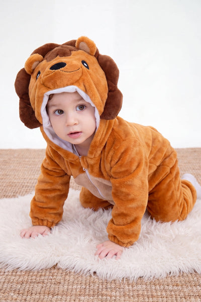 Einteiler Schlafanzug Baby Löwe