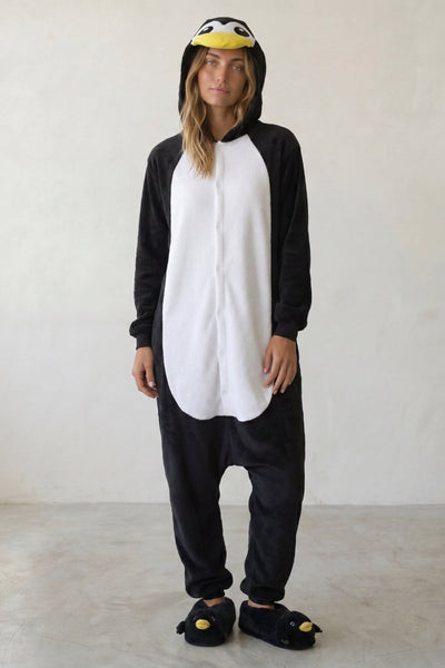 Einteiler Schlafanzug Tier Pinguin