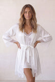 Kimono Sexy, sexy Kimono für Damen, weich und warm für gemütliche Stunden zu Hause