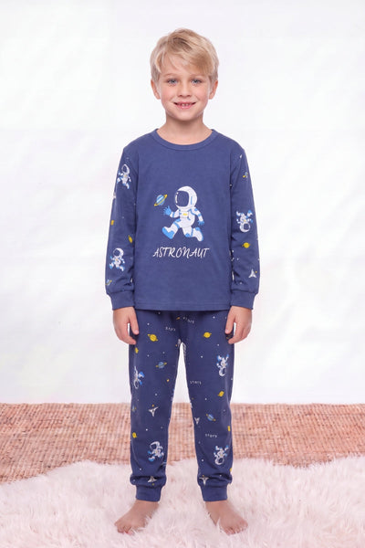 Kinder-Schlafanzug Astronaut Jungen