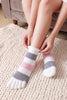 Kuschelsocken Flauschig, flauschiges Material, warme Kuschelsocken zum Einkuscheln, Vorderansicht