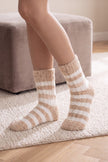 Kuschelsocken Flauschig Weich, flauschiges Material, warme Kuschelsocken zum Einkuscheln, Vorderansicht