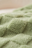 Weiche Decke Grün, flauschige weiche Decke aus Kuschelfleece, warm und weich für gemütliche Abende auf dem Sofa