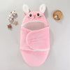 Pucktuch Hase, flache Nähte und weiches Material, Baby-Pyjama zum Einkuscheln, Vorderansicht