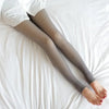 Thermo-Strumpfhose Fleece, weiches Material, Nachtwäsche zum Wohlfühlen zum Einkuscheln, Seitenansicht